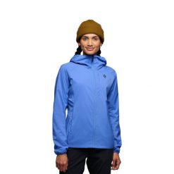 Izolowana bluza z kapturem damska Black Diamond Alpine Start. Niebieskie bluzy Black Diamond, bez wzorów, sportowe, bez ramiączek, z kapturem. Za 941.65 zł.