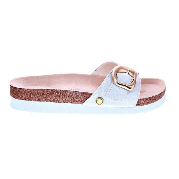 Obuwie damskie Gioseppo WALPOLE Silver (74596-P-Silver). Szare buty treningowe Gioseppo, bez wzorów, bez zapięcia. Za 149.00 zł.
