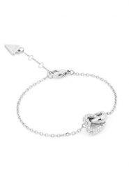 Guess Bransoletka JUBB06 014JW Srebrny. Szare bransoletki Guess, metalowe. Za 231.99 zł.