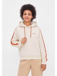 Bench Bluza w kolorze kremowym rozmiar: 40. Brązowe bluzy Bench, bez wzorów, bez ramiączek, z kapturem. Za 136.45 zł.