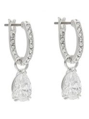 Swarovski Kolczyki Millenia 5636716 Srebrny. Szare kolczyki Swarovski, srebrne. Za 409.99 zł.