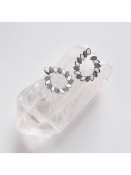 Lodie Silver Kolczyki-wkrętki rozmiar: onesize. Białe kolczyki Lodie Silver, ze stali. Za 105.63 zł.