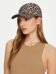 Pieces Czapka z daszkiem 17157447 Beżowy. Brązowe czapki z daszkiem Pieces, bez wzorów, z bawełny. Za 59.99 zł.