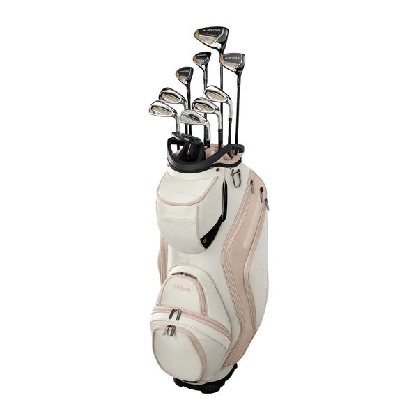 Zestaw golfowy Wilson Golf Aurora. Białe swetry Wilson, s, bez wzorów, z materiału, bez ramiączek. Za 4,443.00 zł.