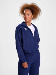 Damska bluza dresowa Hummel Travel. Niebieskie bluzy z kapturem Hummel, na wiosnę, xl, bez wzorów, z dresówki, bez kaptura. Za 187.10 zł.