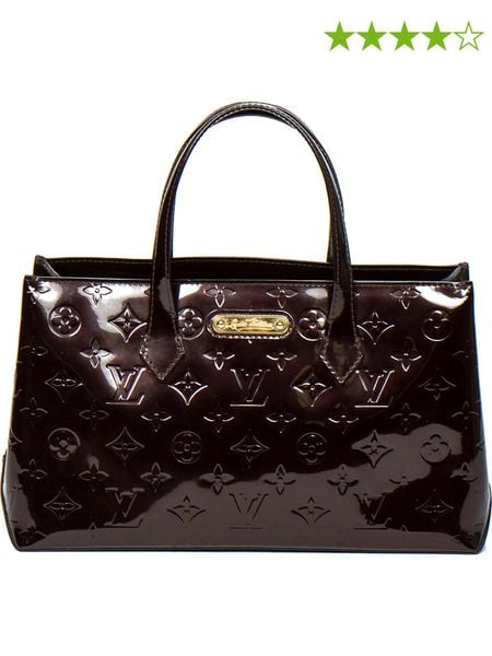 Louis Vuitton Torebka "Wilshire PM" w kolorze ciemnobrązowym - 30 x 17,5 x 11 cm rozmiar: onesize. Brązowe torebki klasyczne Louis Vuitton, bez wzorów, z materiału, bez dodatków. Za 2,377.68 zł.