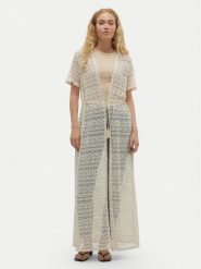 Vero Moda Kardigan Maya 10304466 Beżowy Regular Fit. Brązowe swetry Vero Moda, m, bez wzorów, z syntetyku, bez ramiączek. Za 179.99 zł.