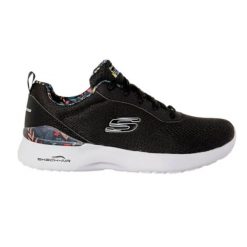 Tenisówki Skechers Model Skech-air Dynamight Printed Kolor Czarny. Białe buty sportowe lifestyle Skechers, bez wzorów, z tkaniny, sportowe, bez zapięcia. Za 299.99 zł.