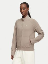 EA7 Emporio Armani Bluza 7W000457 AF13135 U6100 Beżowy Regular Fit. Brązowe bluzy EA7 Emporio Armani, s, bez wzorów, z bawełny, bez kaptura. Za 489.99 zł.