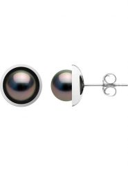 Pearline Złote kolczyki-wkrętki "Prestige" z perłami rozmiar: onesize. Niebieskie kolczyki Pearline, z perłą, złote. Za 861.99 zł.