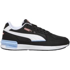 Buty Puma Graviton W 380738 43 czarne. Czarne buty treningowe bez wzorów, z gumy, bez zapięcia, trekkingowe. Za 362.46 zł.