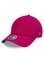 New Era Czapka z daszkiem Open Back Cap 60595497 Różowy. Czerwone czapki z daszkiem New Era, bez wzorów, z materiału. Za 99.99 zł.