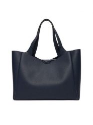 DKNY Torebka R43AYG32 Granatowy. Niebieskie torebki klasyczne DKNY, bez wzorów, ze skóry, bez dodatków. Za 749.99 zł.