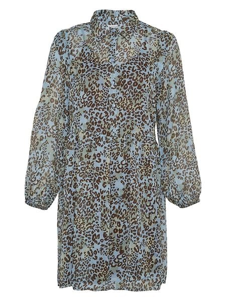 MOSS COPENHAGEN Sukienka "Katriana" w kolorze błękitnym rozmiar: S. Niebieskie sukienki Moss Copenhagen, s, bez wzorów, bez kołnierzyka, bez ramiączek, mini. Za 87.40 zł.