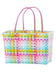 Overbeck and Friends Shopper bag "Tammy" ze wzorem - 43 x 28 x 23 cm rozmiar: onesize. Shopper bag Overbeck and Friends, bez wzorów, z materiału, na ramię, bez dodatków. Za 136.45 zł.