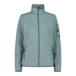 Bluza damska turystyczna CMP 34H6386. Niebieskie bluzy CMP, xl, bez wzorów, sportowe, bez ramiączek, bez kaptura. Za 248.50 zł.
