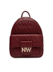 Nine West Plecak CEO-Astoria-Aura-LX10163 Bordowy. Czerwone plecaki Nine West, bez wzorów, z materiału, bez dodatków. Za 369.99 zł.