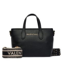 Torebka Valentino. Czarne torebki klasyczne Valentino, bez wzorów, klasyczne, bez dodatków. Za 549.99 zł.