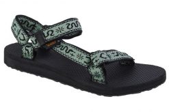Sandały damskie, Teva W Original Universal Sandals. Czarne sandały Teva, bez wzorów, z materiału, sportowe, bez obcasa, bez zapięcia. Za 229.00 zł.