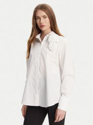 KARL LAGERFELD Koszula A2W11011 Biały Regular Fit. Białe koszule KARL LAGERFELD, bez wzorów, z bawełny, bez kołnierzyka, bez ramiączek. Za 679.99 zł.