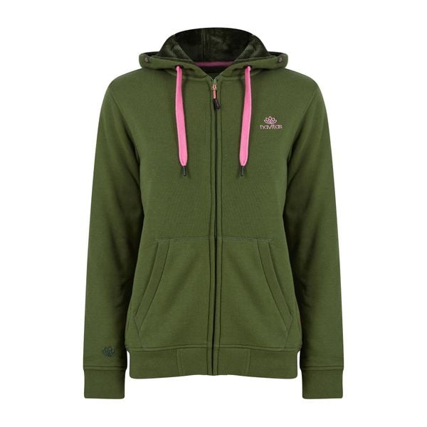 Bluza damska Navitas Lily Sherpa Zip Hoody. Zielone bluzy NAVITAS, s, bez wzorów, sportowe, bez ramiączek, bez kaptura. Za 278.99 zł.