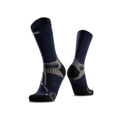 Skarpetki X-Socks Perform Merino Crew. Niebieskie skarpetki X-Socks, bez wzorów, z wełny. Za 172.50 zł.