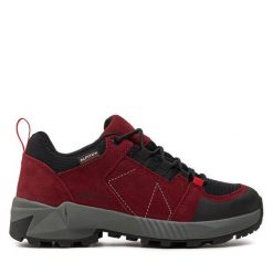Trekkingi Alpina. Czerwone buty trekkingowe Alpina, bez zapięcia. Za 299.99 zł.