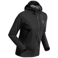 Kurtka do biegania damska Daehlie Sportswear Winter Run Protect. Czarne kurtki przejściowe sportowe DAEHLIE, na zimę, l, bez wzorów, z elastanu, bez kaptura, do biegania. Za 581.50 zł.