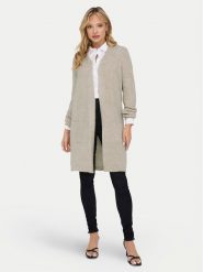 ONLY Kardigan Jade 15179815 Beżowy Regular Fit. Brązowe swetry ONLY, xs, bez wzorów, z syntetyku, bez ramiączek. Za 139.99 zł.