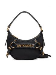 Just Cavalli Torebka 78RA4BI1 ZSB88 Czarny. Czarne torebki klasyczne Just Cavalli, bez wzorów, ze skóry, bez dodatków. Za 369.99 zł.