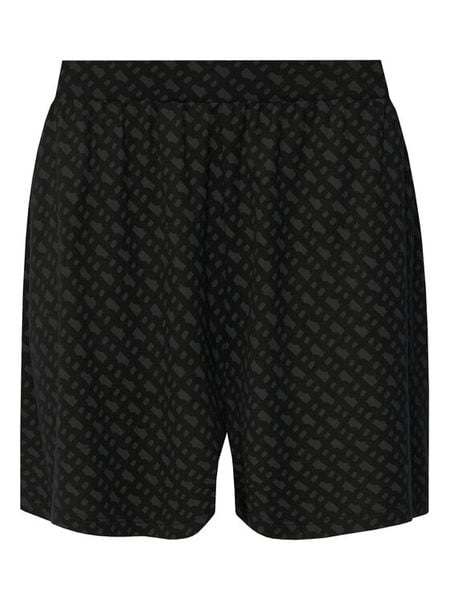 BOSS Szorty piżamowe 50561055 Czarny Regular Fit. Czarne piżamy Boss, l, bez wzorów, z lyocellu, bez kołnierzyka, bez ramiączek. Za 259.99 zł.