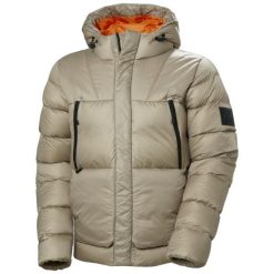 Kurtka puchowa Helly Hansen W22 Arc. Szare kurtki narciarskie Helly Hansen, na zimę, bez wzorów, z puchu, bez kaptura, narciarskie. W wyprzedaży za 1,913.00 zł.