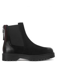 Lasocki Sztyblety WI23-STYX-06 Czarny. Czarne botki Lasocki, bez wzorów, bez obcasa, na płaskiej podeszwie, bez zapięcia. Za 174.99 zł.