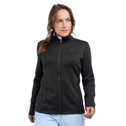 Bluza damska Schöffel Pine. Czarne bluzy Schöffel, na zimę, bez wzorów, bez kaptura, narciarskie. Za 499.99 zł.