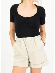 Blutsgeschwister Szorty "Hipsta Holiday Scout" w kolorze kremowym rozmiar: L. Brązowe szorty Blutsgeschwister, bez wzorów, z bawełny. Za 123.25 zł.