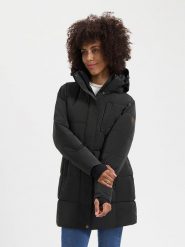 TRAVELIN' Parka "Rayna" w kolorze czarnym rozmiar: XL. Czarne płaszcze Travelin', s, bez wzorów, bez kaptura. Za 314.24 zł.
