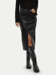 Vero Moda Spódnica z imitacji skóry Veri 10311707 Czarny Regular Fit. Czarne spódnice Vero Moda, xs, bez wzorów, ze skóry. Za 219.99 zł.