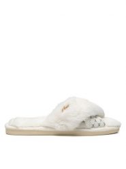 MEXX Kapcie MI002004343W Écru. Kapcie Mexx, bez wzorów, z materiału. Za 79.99 zł.