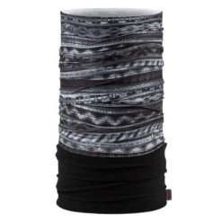 Komin na szyję - Bandana BUFF Polar Alsien. Brązowe szaliki i kominy Buff, na zimę, bez wzorów, z polaru, sportowe. Za 101.99 zł.