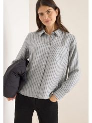 Cecil Bluzka w kolorze szarym rozmiar: XXL. Szare bluzki Cecil, xxl, bez wzorów, bez kołnierzyka, bez ramiączek. Za 115.24 zł.