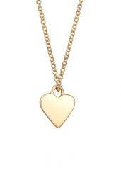 Elli Damski wisiorek z sercem z filigranu ze srebra próby 925 Sterling Silver Naszyjniki 1 ct. Szare naszyjniki Elli, z materiału, srebrne. Za 208.99 zł.