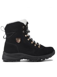 Luhta Botki Luhta Mukava Ms 75570 Czarny. Czarne botki Luhta, bez wzorów, ze skóry, bez obcasa, na płaskiej podeszwie, bez zapięcia. Za 349.99 zł.