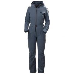Damski kombinezon narciarski Helly Hansen Avanti. Szare kombinezony Helly Hansen, na zimę, xl, bez wzorów, sportowe, bez kołnierzyka, bez ramiączek. W wyprzedaży za 2,565.00 zł.