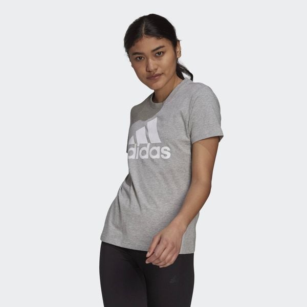 Koszulka Essentials Logo. Białe t-shirty sportowe adidas, l, bez wzorów, z bawełny, bez ramiączek, na fitness i siłownię. Za 121.85 zł.