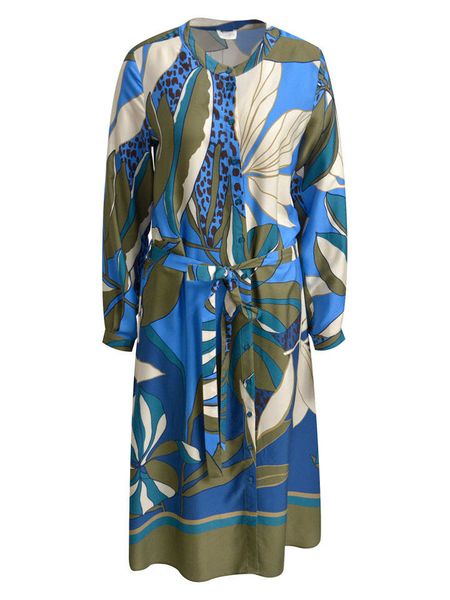 Milano Italy Sukienka w kolorze oliwkowo-niebieskim rozmiar: 36. Brązowe sukienki Milano Italy, na co dzień, bez wzorów, z tkaniny, bez kołnierzyka, bez ramiączek, midi, proste. Za 260.99 zł.