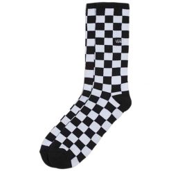 Skarpetki Vans Checkboard Crew czarno-białe VA3H3OUHU. Białe skarpetki Vans, bez wzorów. Za 84.60 zł.