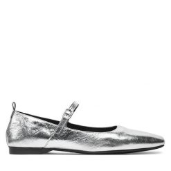 Baleriny Vagabond Shoemakers. Szare baleriny Vagabond Shoemakers, bez wzorów, bez obcasa, bez zapięcia. Za 479.99 zł.