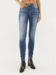 Liu Jo Jeansy UA3013 D4538 Niebieski Skinny Fit. Niebieskie jeansy Liu Jo, bez wzorów, z bawełny. Za 709.99 zł.