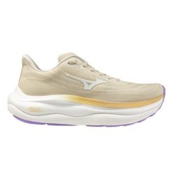 Buty do biegania damskie Mizuno Wave Sky 9 summer sand/white/ curds&whey. Żółte buty do biegania Mizuno, bez wzorów, bez zapięcia, do biegania, mizuno wave. Za 822.60 zł.