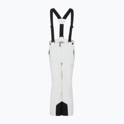 Spodnie narciarskie damskie EA7 Emporio Armani Pantaloni 6RTP04. Białe spodnie narciarskie EA7 Emporio Armani, bez wzorów, z materiału, narciarskie. Za 949.99 zł.